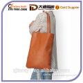 Fashion Plain PU Single Shoulder Bag for College Student